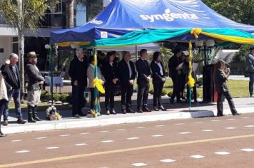 Foto - Desfile Cívico Farroupilha realizado em Bozano