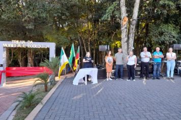 Foto - Inauguração da Trilha da Mobilidade Ecológica marca comemorações do aniversário de Bozano 