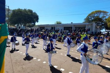 Foto - Desfile Cívico Farroupilha realizado em Bozano