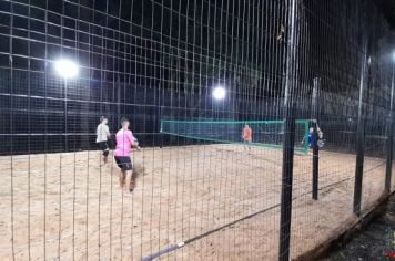 Foto - Inauguração Quadra de Esportes de Areia