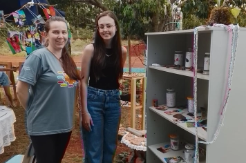 Foto - Mostra do Cotidiano e Dia da Família, na EMEI de Bozano.