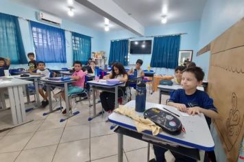 Foto - Volta às aulas rede municipal de ensino