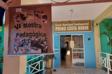 Foto - Inauguração da Sala de Aula ao Ar Livre da Escola Municipal Fundamental Pedro Costa Beber