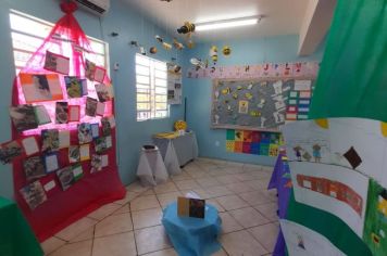 Foto - Inauguração da Sala de Aula ao Ar Livre da Escola Municipal Fundamental Pedro Costa Beber