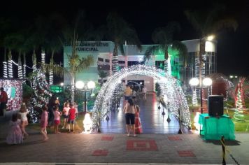 Foto - Abertura das festividades de Natal em Bozano