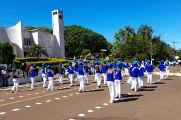 Foto - Desfile Cívico Farroupilha realizado em Bozano