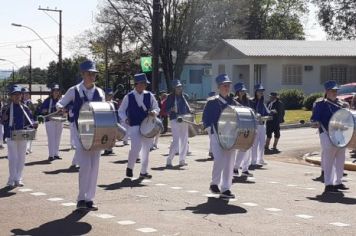 Foto - Desfile Cívico Farroupilha realizado em Bozano