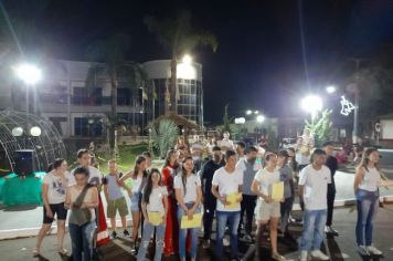 Foto - Abertura das festividades de Natal em Bozano