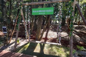 Foto - Inauguração da Trilha da Mobilidade Ecológica marca comemorações do aniversário de Bozano 