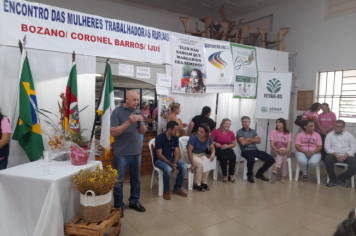 Foto - Encontro de trabalhadoras rurais marca passagem do Dia Internacional da Mulher em Bozano