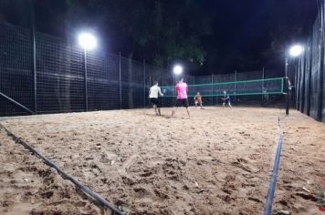 Foto - Inauguração Quadra de Esportes de Areia