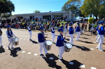 Foto - Desfile Cívico Farroupilha realizado em Bozano