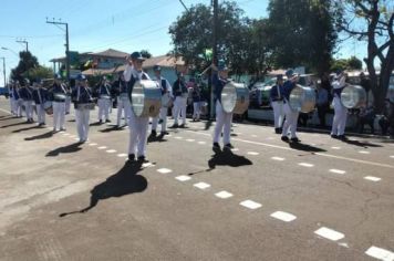 Foto - Desfile Cívico Farroupilha realizado em Bozano