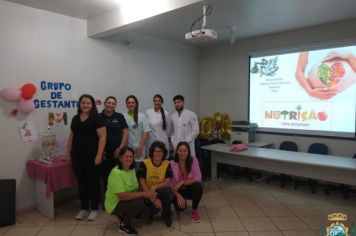 Foto - Encerramento grupo de gestantes