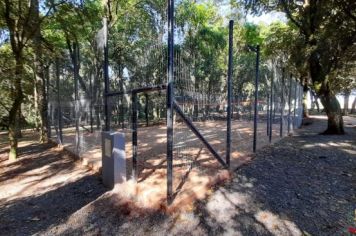 Foto - Conclusão da Quadra de Esportes de Areia de Bozano