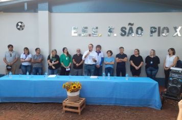 Foto - Dia de Campo marca encerramento de mais uma fase do projeto Flores para Todos