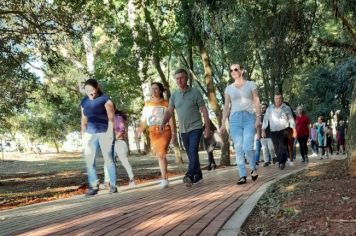 Foto - Inauguração da Trilha da Mobilidade Ecológica marca comemorações do aniversário de Bozano 