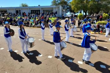 Foto - Desfile Cívico Farroupilha realizado em Bozano