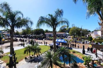 Foto - Desfile Cívico Farroupilha realizado em Bozano