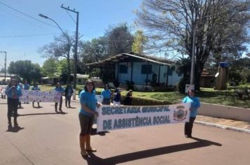 Foto - Desfile Cívico Farroupilha realizado em Bozano