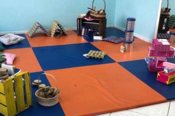Foto - Na semana que passou a EMEI Bozano, realizou atividades diferenciadas com as turmas, alusivas à Semana Mundial do Brincar. 