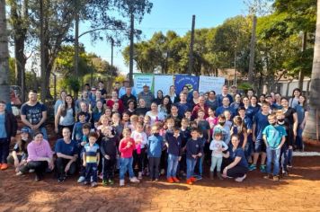 Foto - Implementado canteiro de paisagismo sustentável na Escola Estadual São Pio X