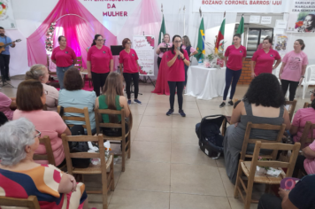 Foto - Encontro de trabalhadoras rurais marca passagem do Dia Internacional da Mulher em Bozano