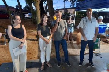 Foto - Inauguração Quadra de Esportes de Areia