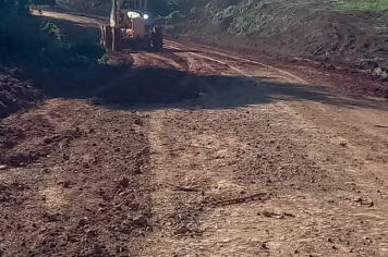 Foto - CONTINUAÇÃO DA OBRA DO ASFALTO DA COMUNIDADE DE BOA ESPERANÇA.