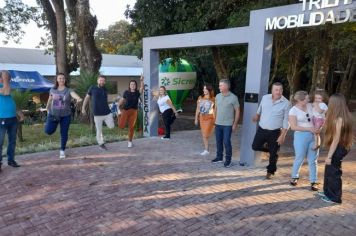 Foto - Inauguração da Trilha da Mobilidade Ecológica marca comemorações do aniversário de Bozano 