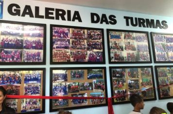 Foto - Inauguração da Sala de Aula ao Ar Livre da Escola Municipal Fundamental Pedro Costa Beber