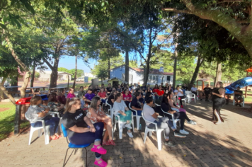 Foto - Professores são recepcionados em ato que antecede abertura do ano letivo 2023