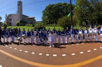 Foto - Desfile Cívico Farroupilha realizado em Bozano