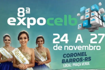 Expo Celb é atração regional neste mês de novembro em Coronel Barros