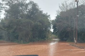 Prossegue interdição da ponte entre Bozano e Ajuricaba