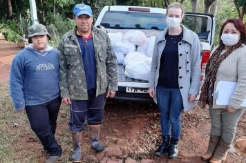 Ação de Resposta da Defesa Civil destina cestas básicas para Bozano