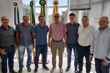 Deputado Gerson Burmann realiza visita ao Gabinete do Prefeito Renato Luis Casagrande