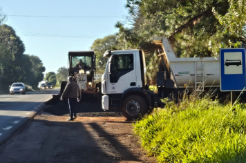 ATENÇÃO MOTORISTAS: PREFEITURA REALIZA MELHORIAS NO ACESSO AO OASIS.