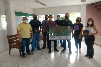 Novo mapa de Bozano foi entregue ao prefeito Casagrande