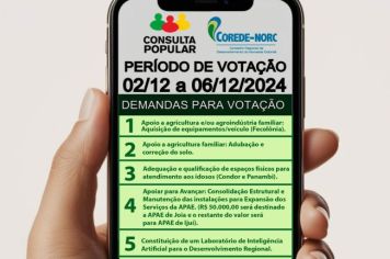 Votação da Consulta Popular segue até sexta-feira, 06