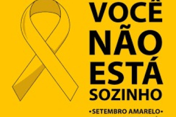 Setembro Amarelo – Mês de Prevenção ao Suicídio