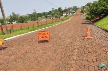 Interditado calçamento de acesso à Escola São Pio X