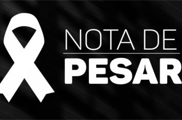 Nota de pesar 