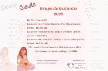 Grupo de Gestantes 2023!