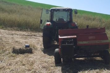 Produtores podem solicitar maquinário para produção de feno