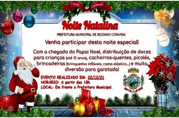 Papai Noel vai chegar em Bozano dia 22