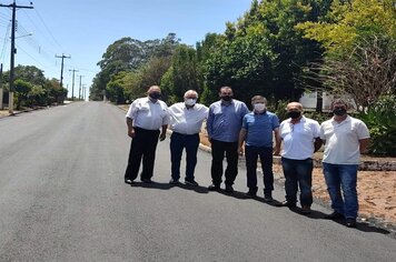 Obra de Asfalto em Santa Lúcia é entregue a comunidade