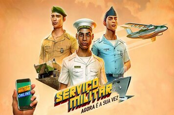 Junta do Serviço Militar de Bozano está recebendo alistamento