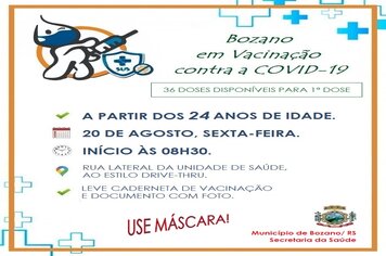 Vacina contra a Covid-19 contemplará pessoas com 24 anos ou mais