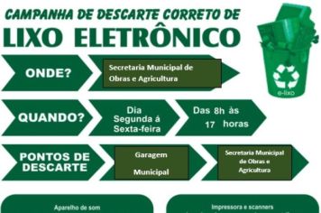 Bozano conta com ponto permanente de descarte de lixo eletrônico 